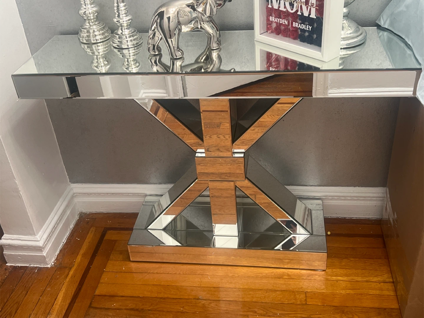 Mirrored Console Table - photo 4
