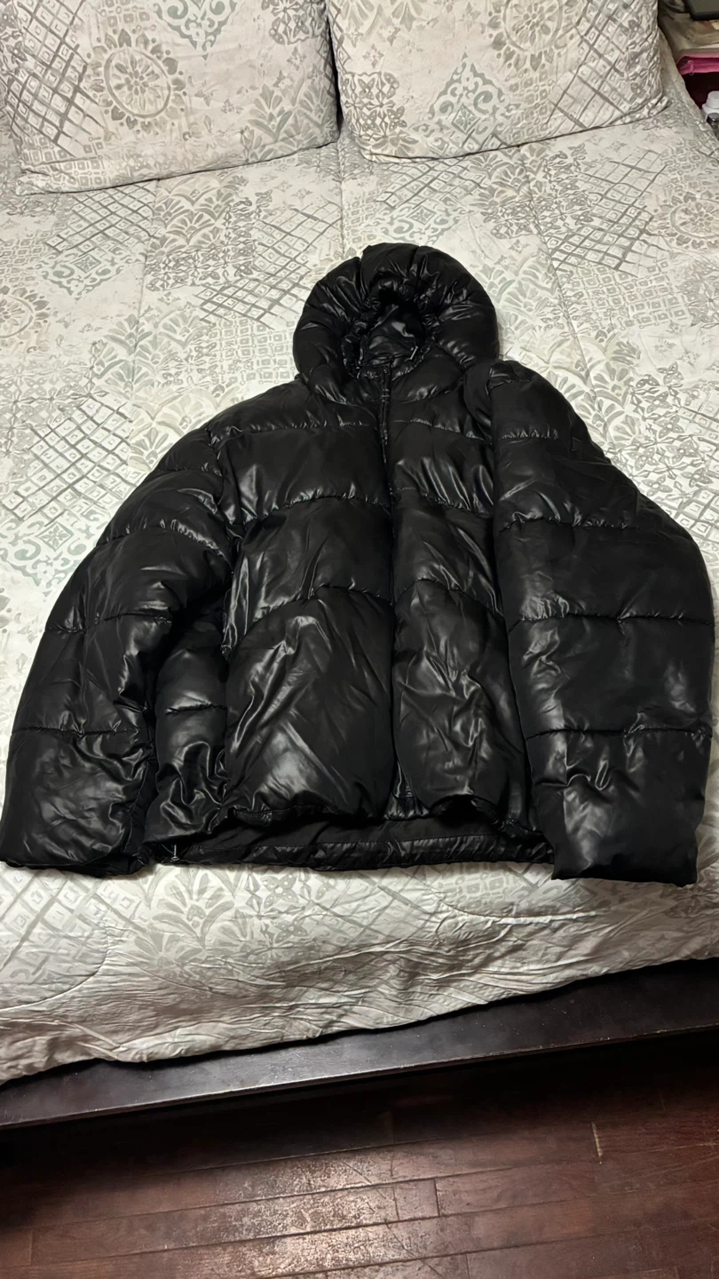 GAP Recycled Puffer Jacket XL Black - photo 4