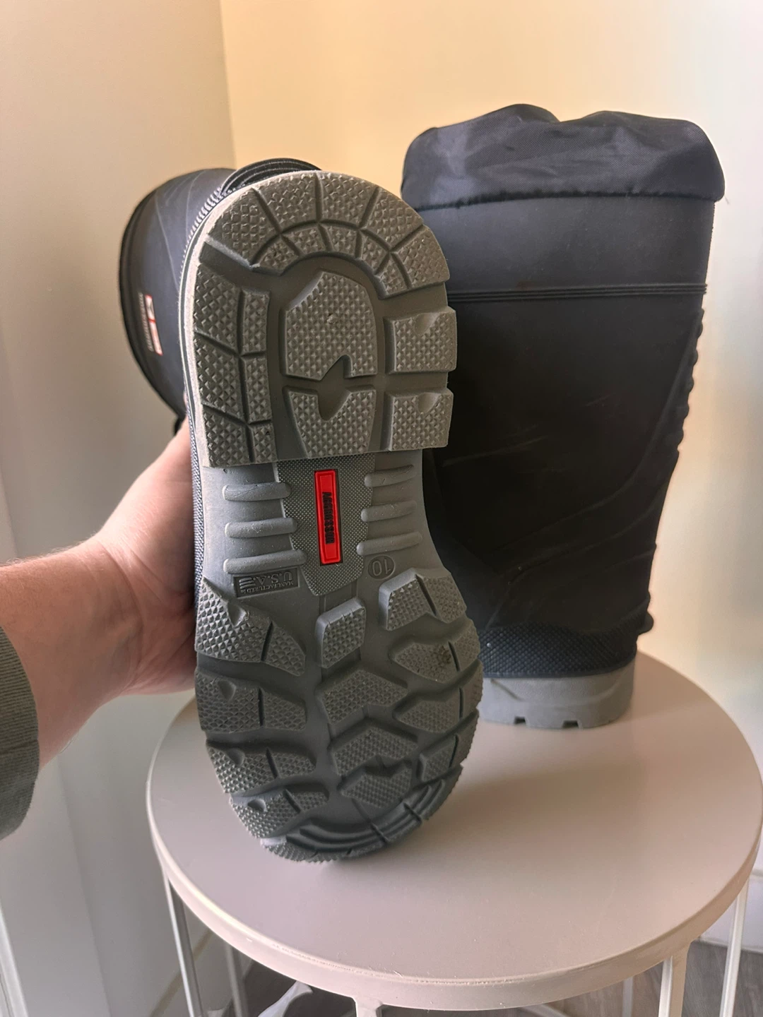 Aggressor Black Work safety Boots Size 10 - photo 5
