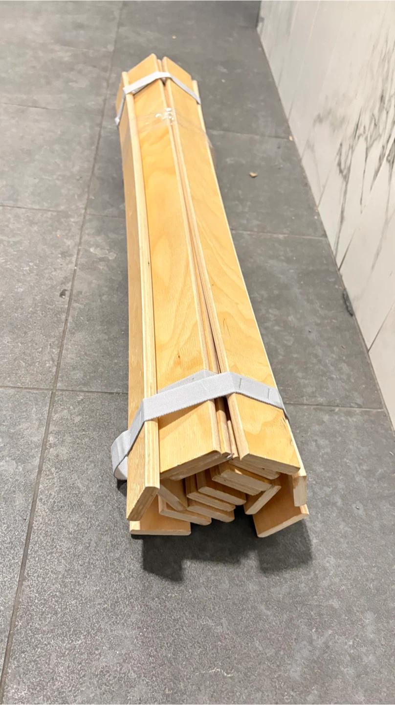Bundle of Wooden Bed Slats