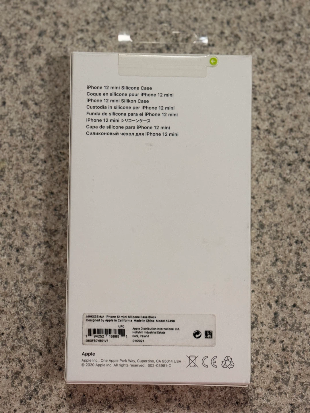 Apple Silicone Case 12 mini - Brand New, Sealed - photo 2