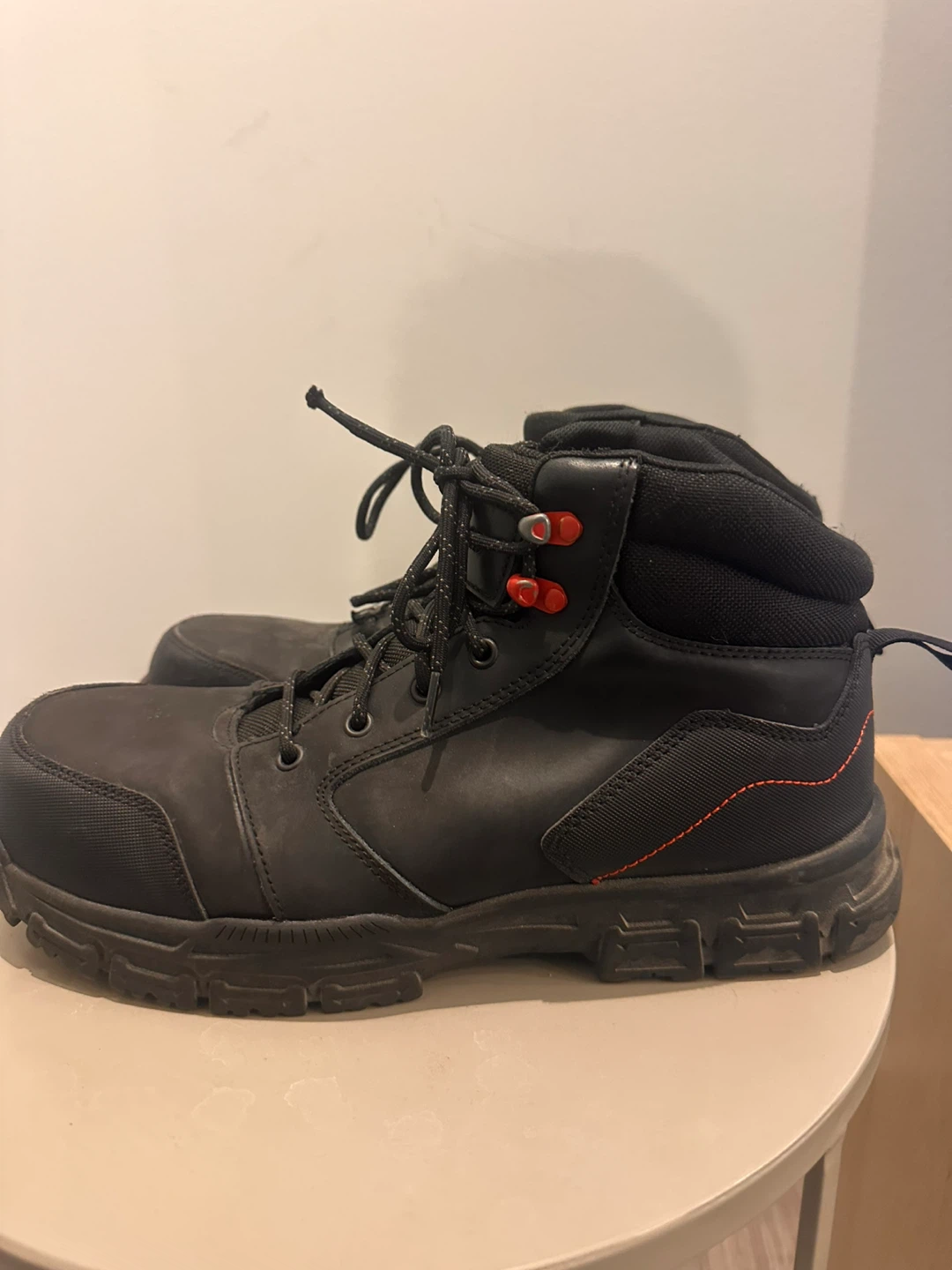 Black Work Boots size11 - photo 3