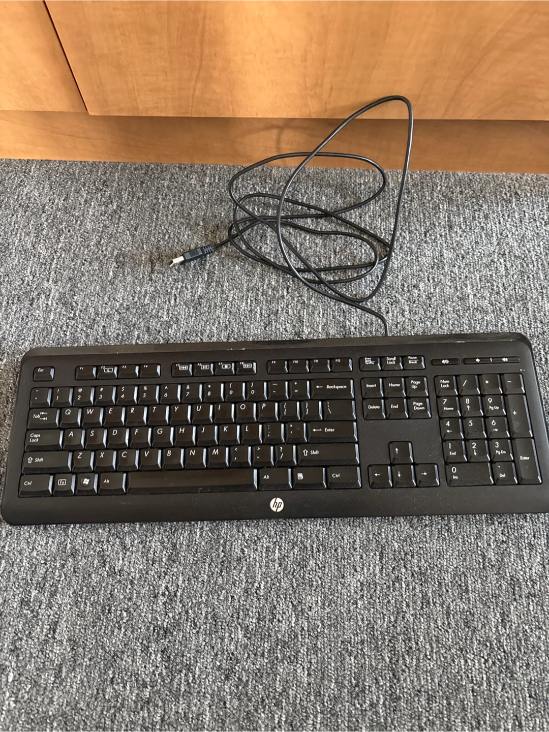 HP KU-1060 USB Wired Keyboard - photo 2