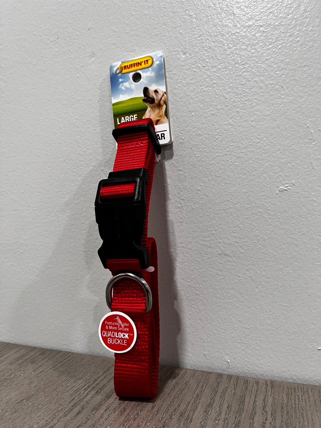 Ruffin' It Red Adjustable Large Dog Collar - photo 5