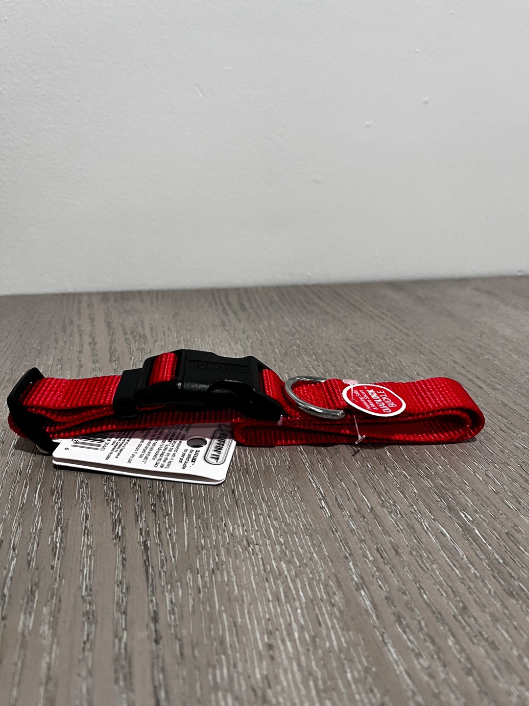 Ruffin' It Red Adjustable Large Dog Collar - photo 3