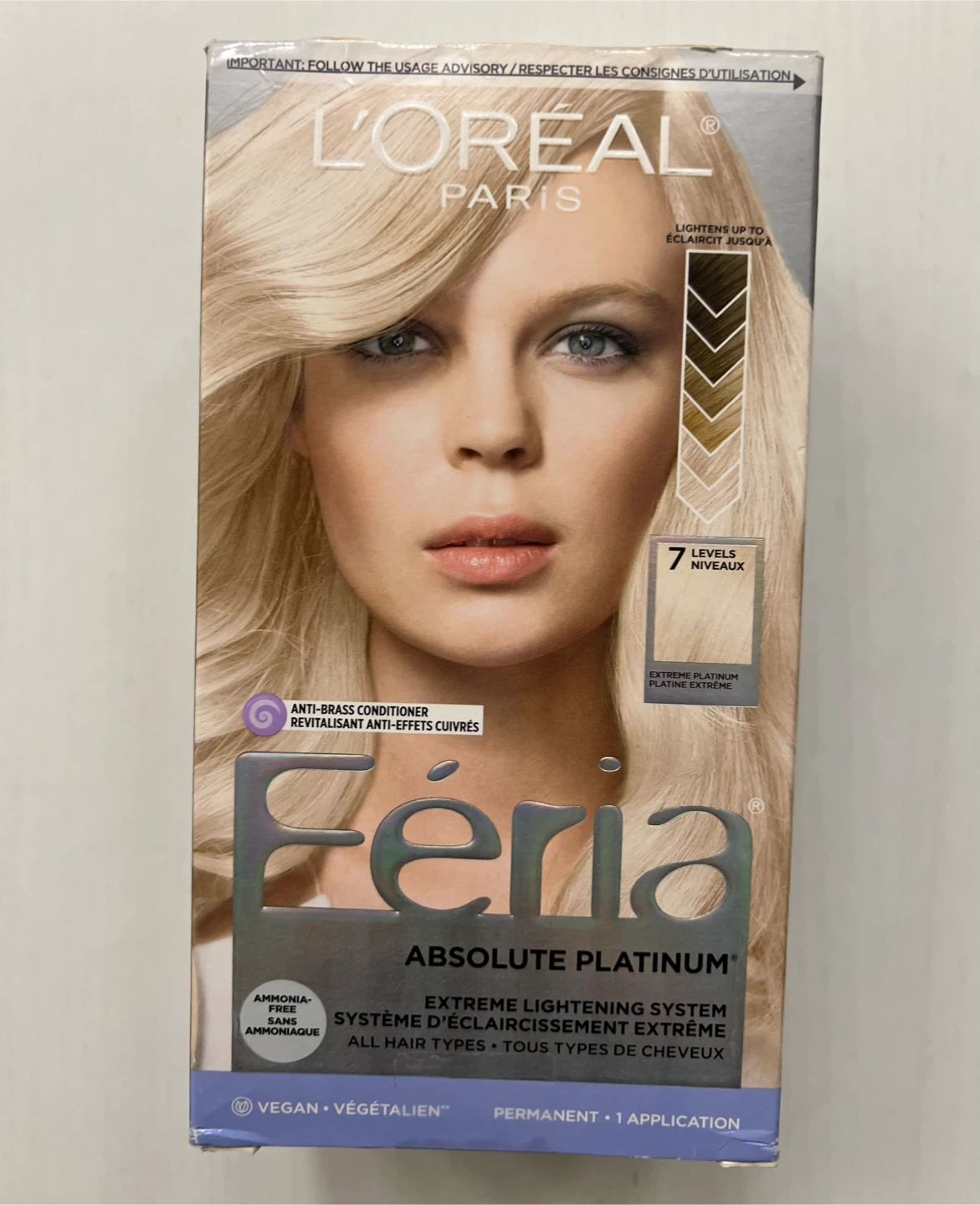L'Oréal Féria Absolute Platinum Extreme Lightening System