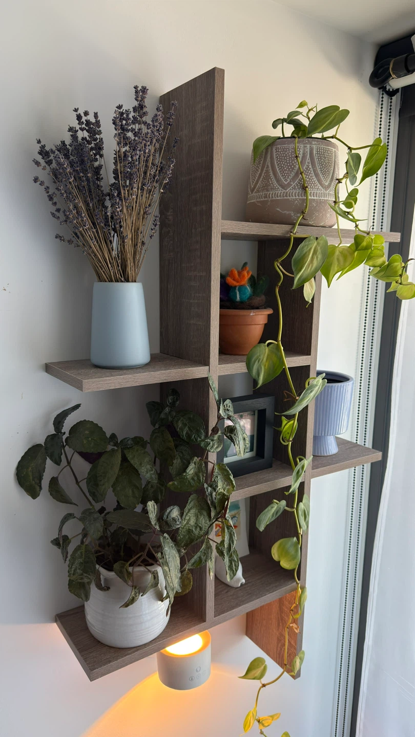 Wood Accent Shelf. Perfect Condition. - photo 3