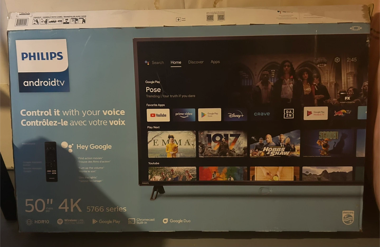 50" Smart TV – Blue Screen Issue”