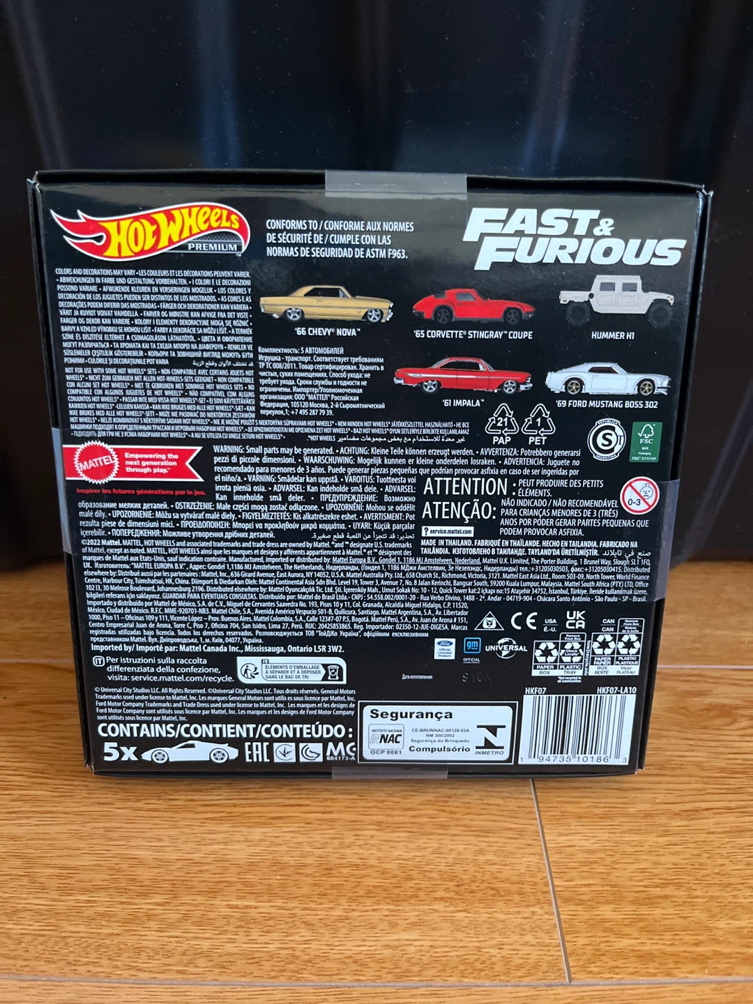 Hot Wheels Premium Fast & Furious Collectible Box - photo 2