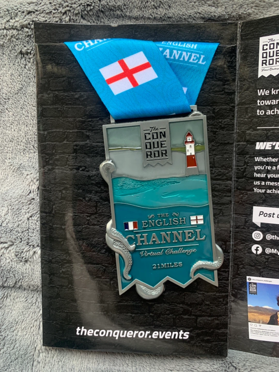 The Conqueror The English Channel Virtual Challenge - photo 2