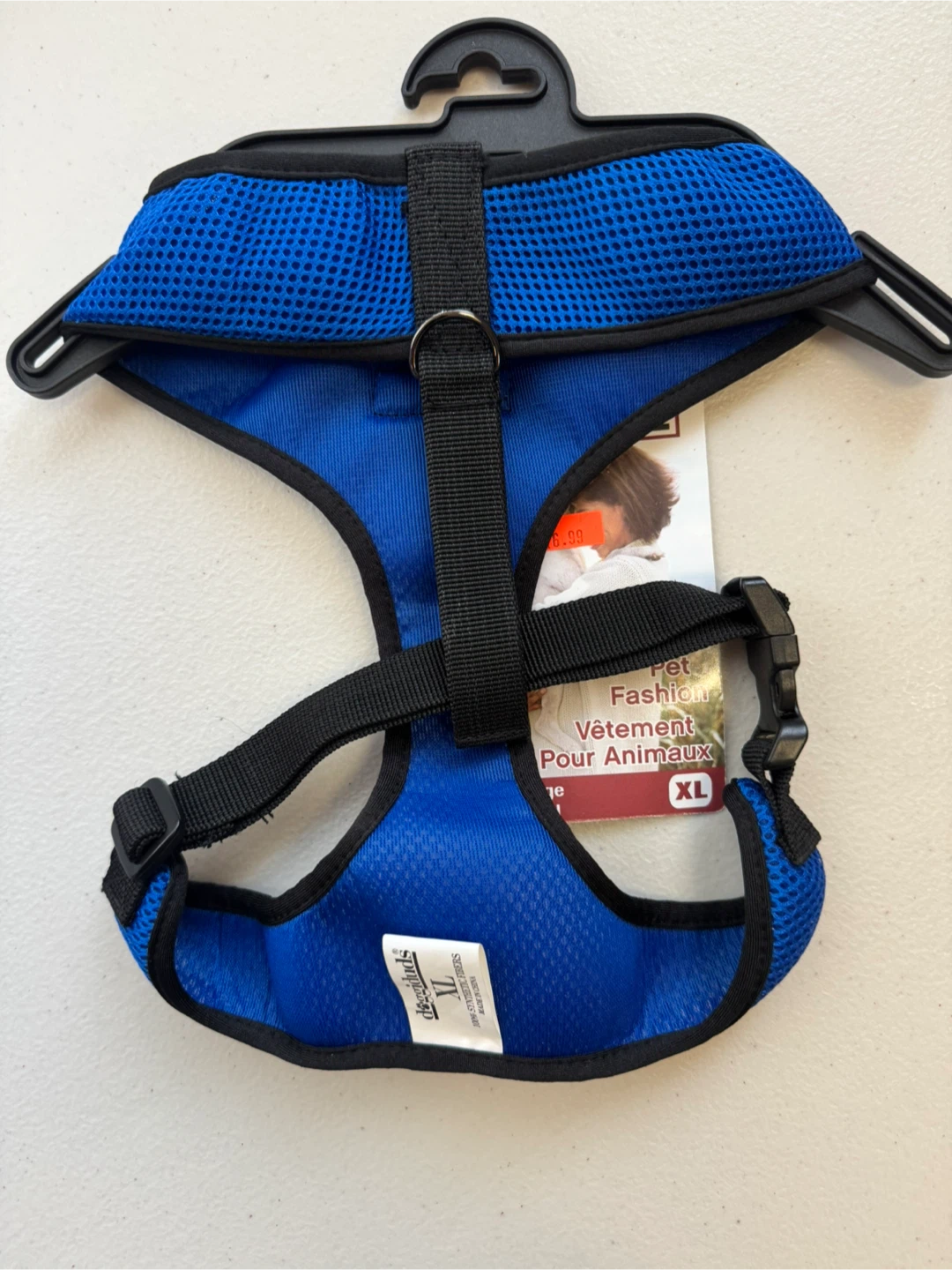 Doggiduds Blue Mesh Pet Harness - Extra Large - photo 3