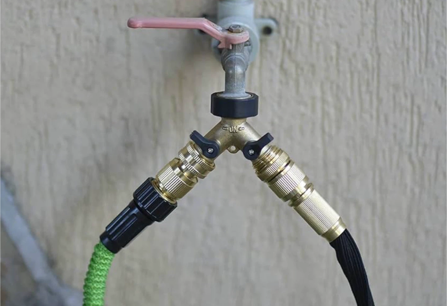 Brass Garden Hose Quick Connectors Set (10 Piece)