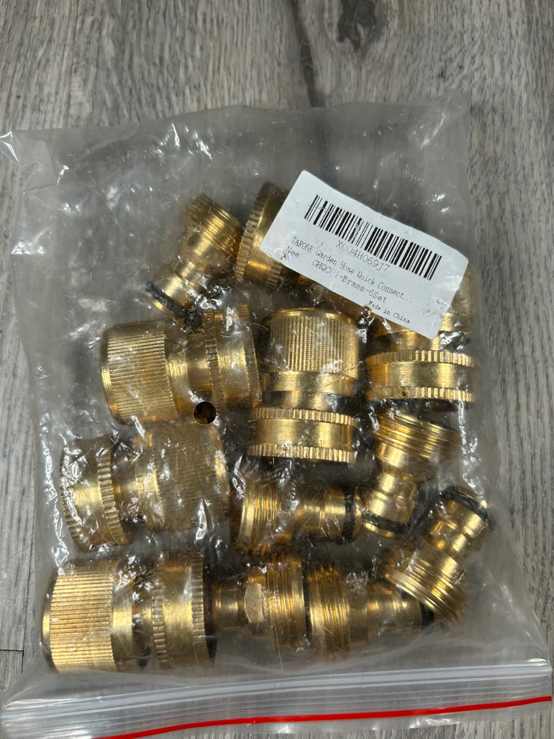 Brass Garden Hose Quick Connectors Set (10 Piece) - photo 4