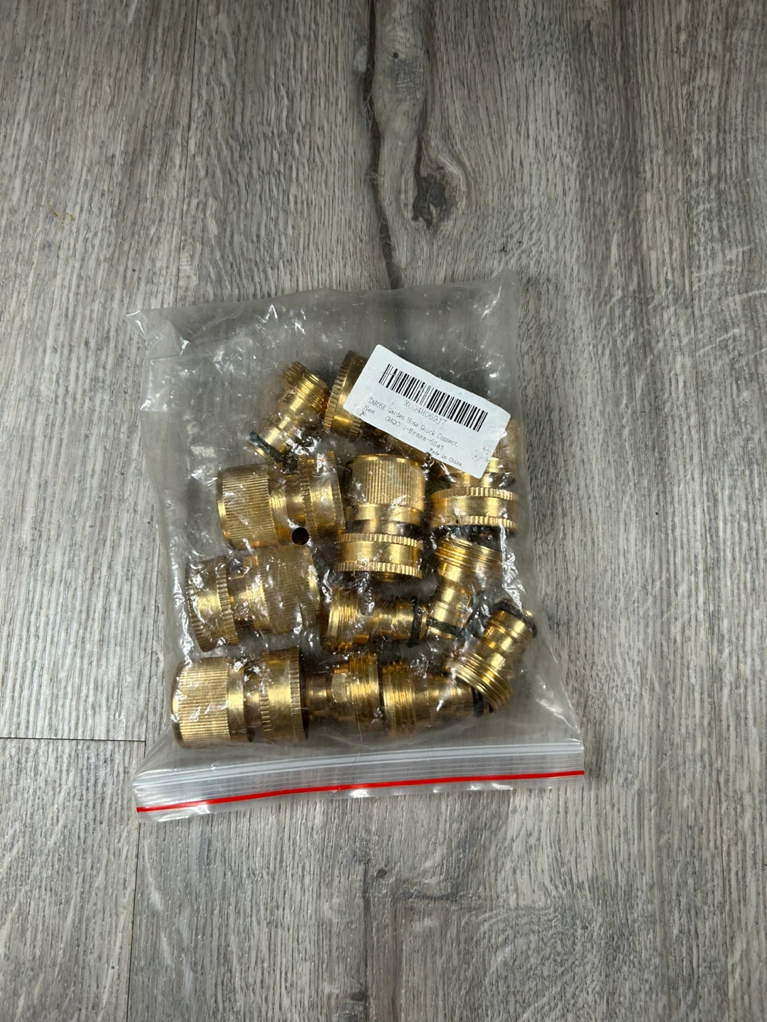 Brass Garden Hose Quick Connectors Set (10 Piece) - photo 5