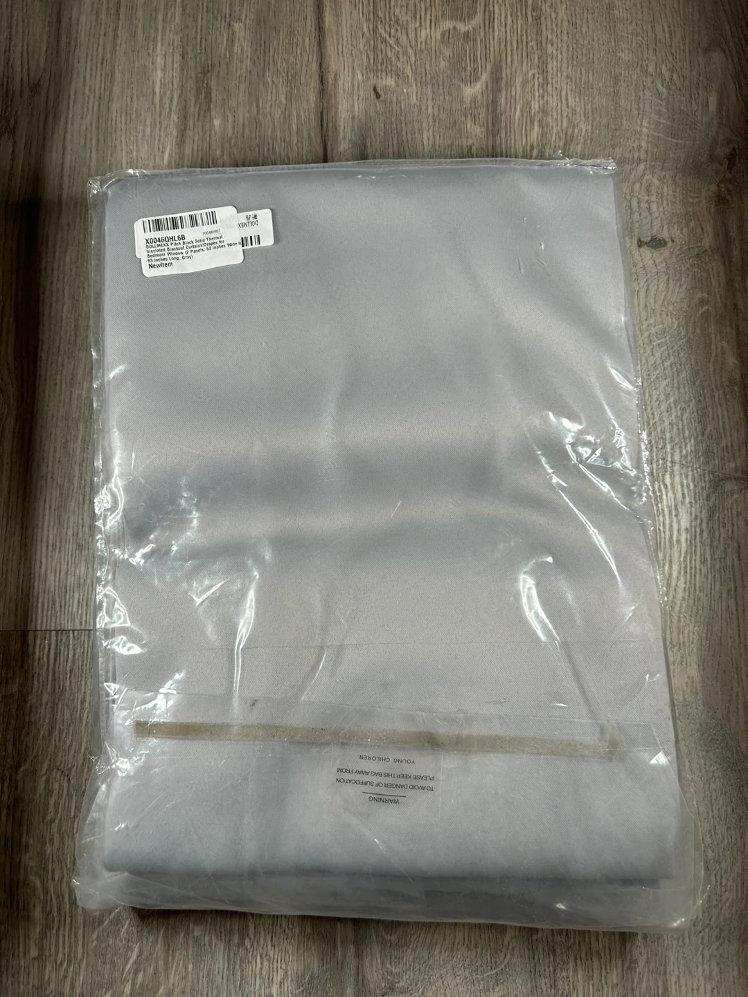 DOLLMEXX Pitch Black Solid Thermal Insulated Blackou - photo 4
