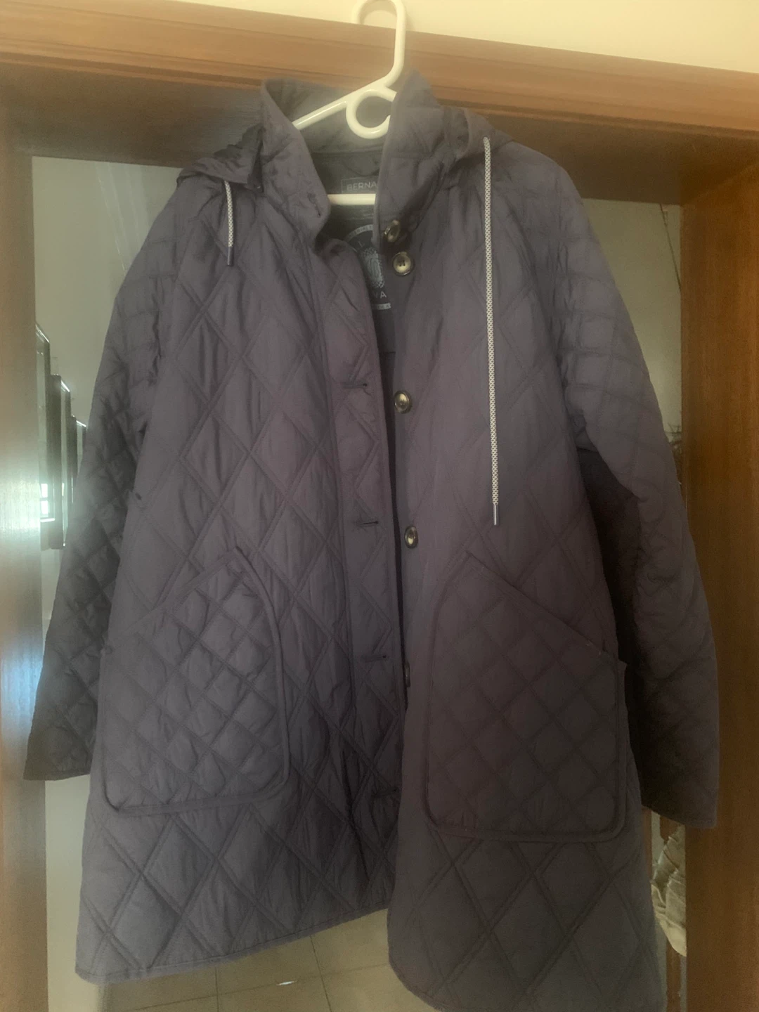 Bernardo Quilted Hooded Jacket