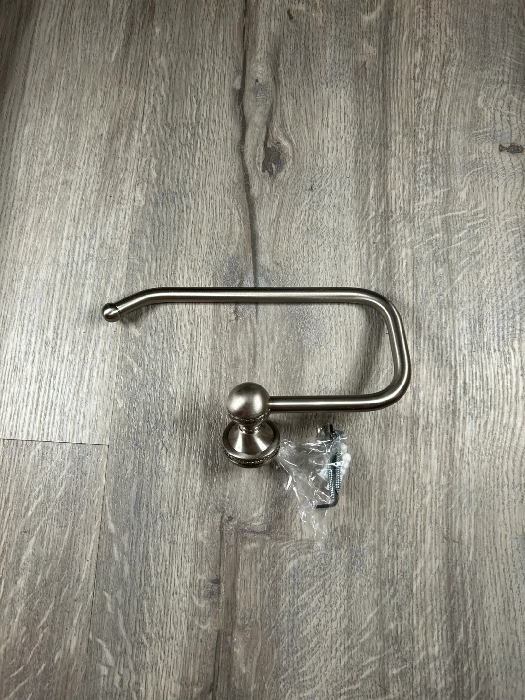 Brushed Nickel Toilet Paper Holder - photo 3