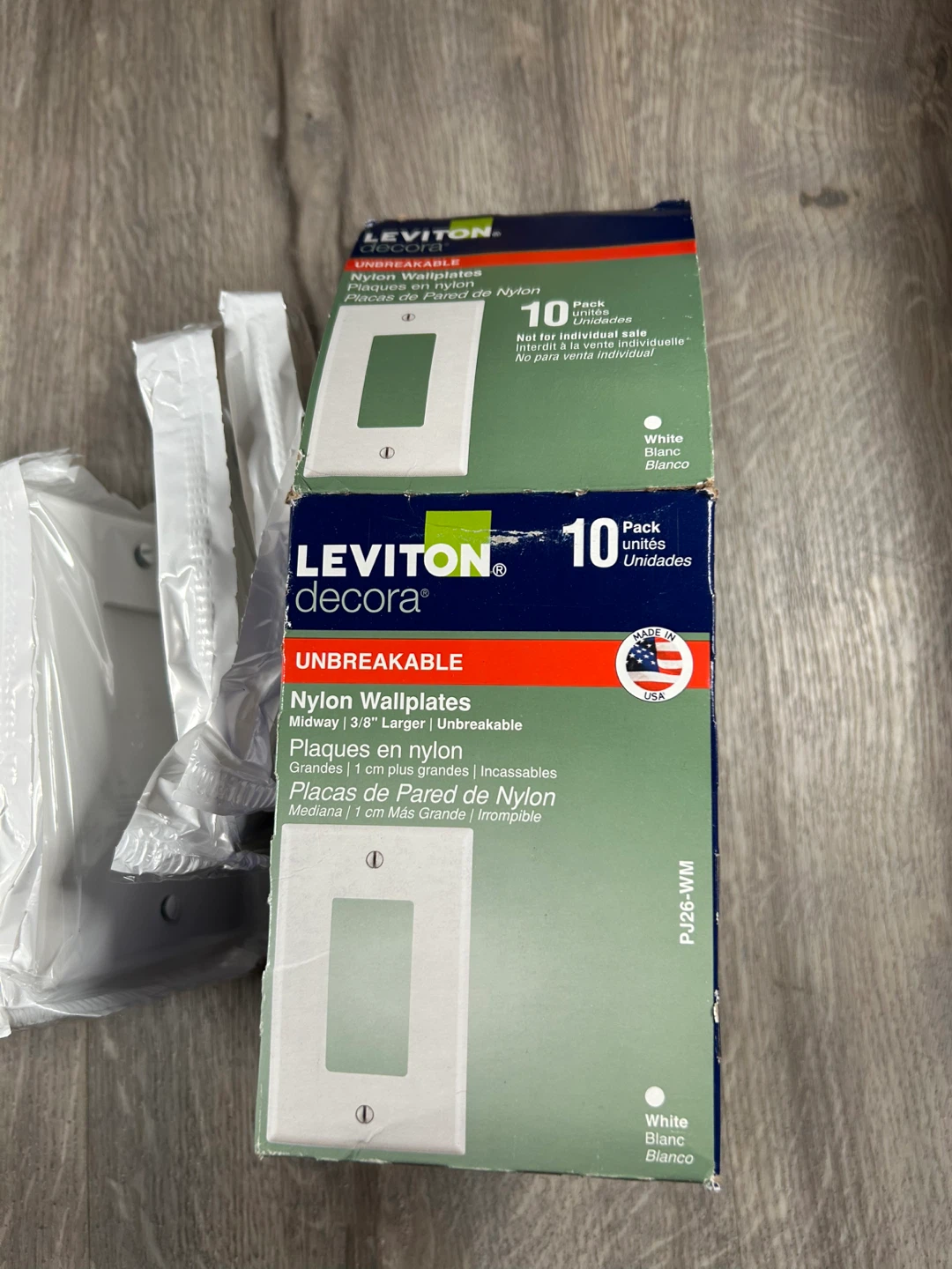 Leviton Decora Unbreakable Nylon Wallplates (10 Pack) - photo 2
