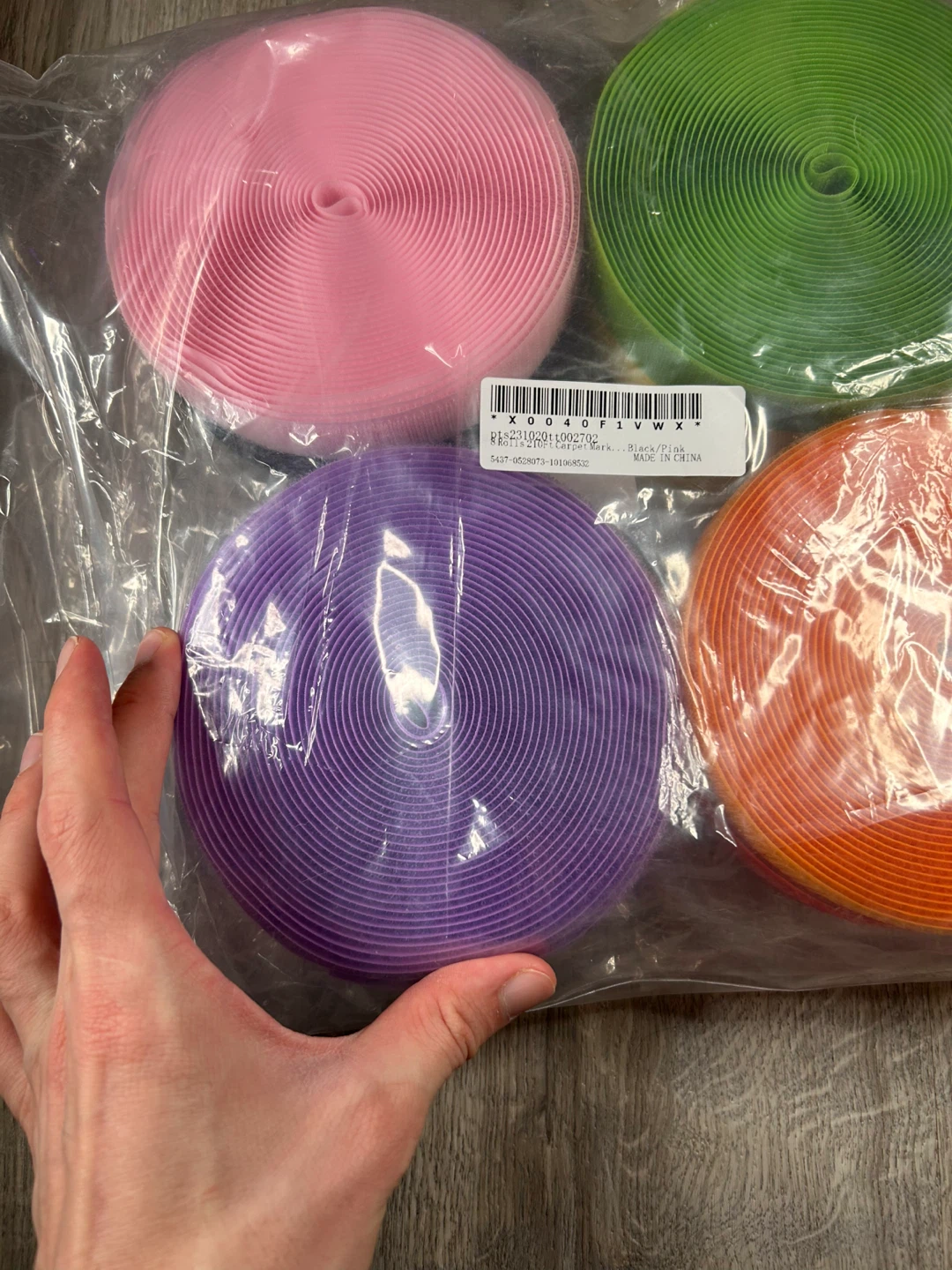 8 Rolls of Assorted Colour Hook and Loop Tape - photo 3