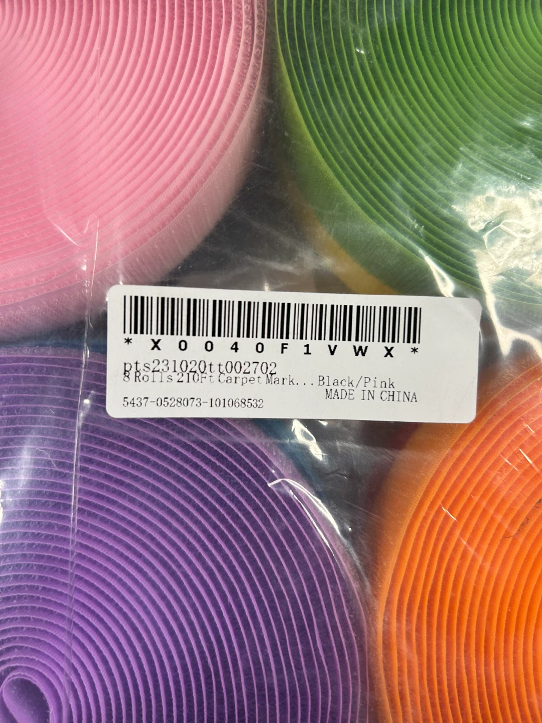 8 Rolls of Assorted Colour Hook and Loop Tape - photo 4