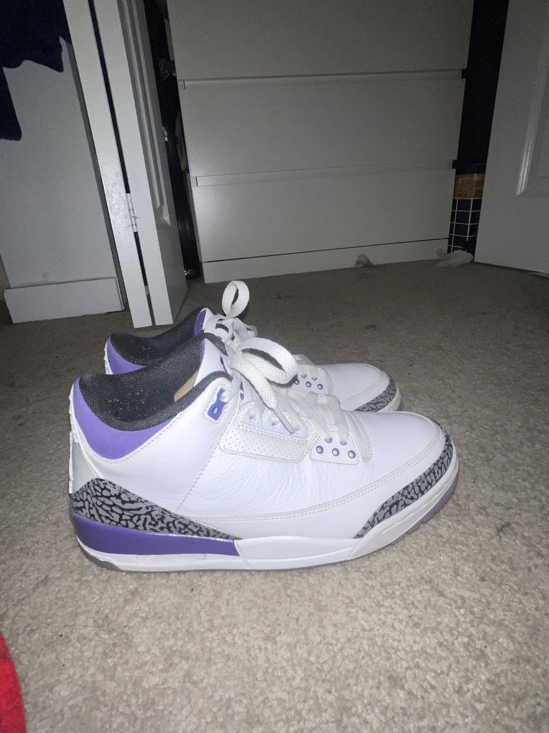 Air Jordan 3 Dark Iris's (Authentic)