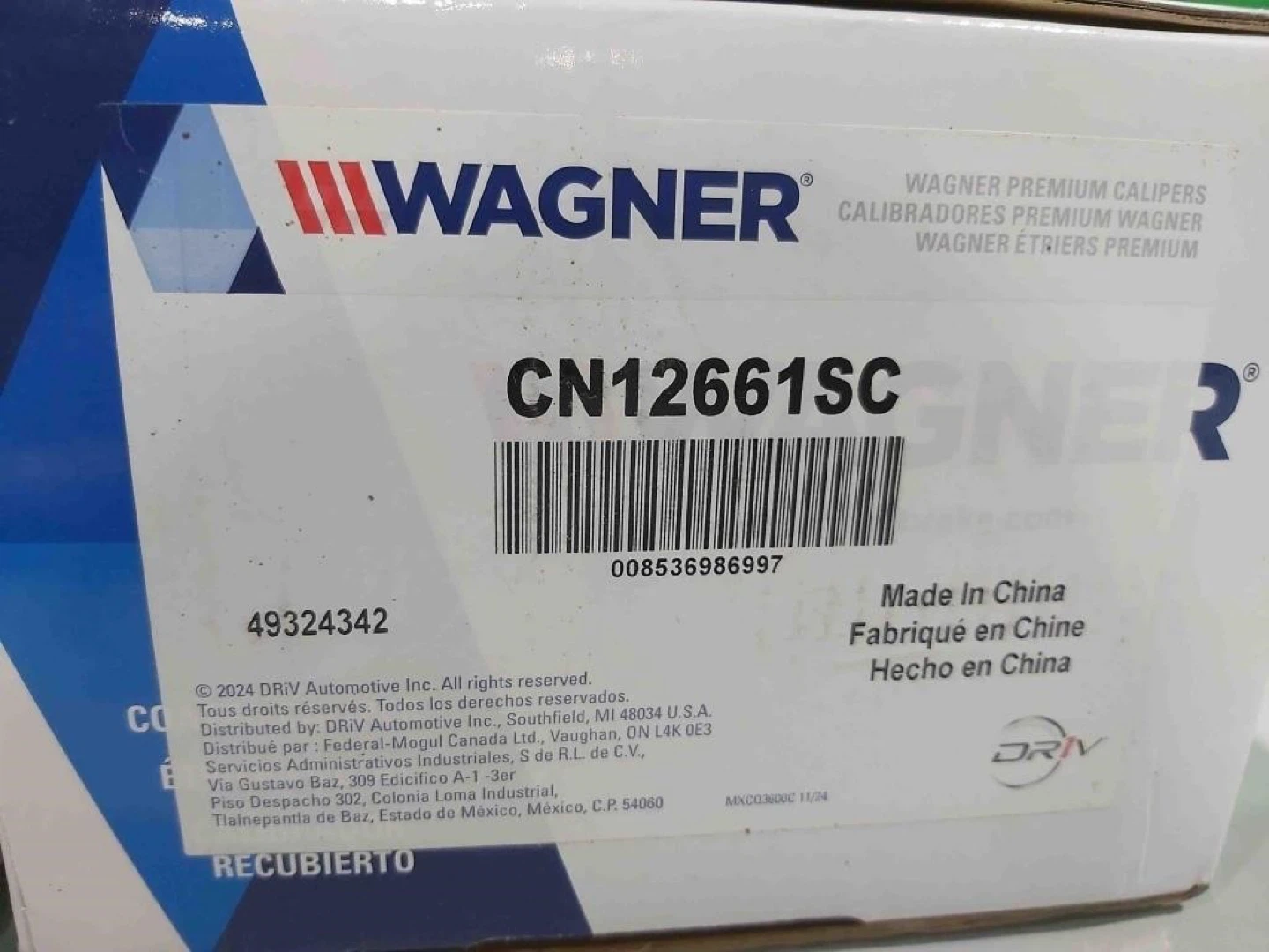 Wagner Premium Calipers CN12661SC - photo 2