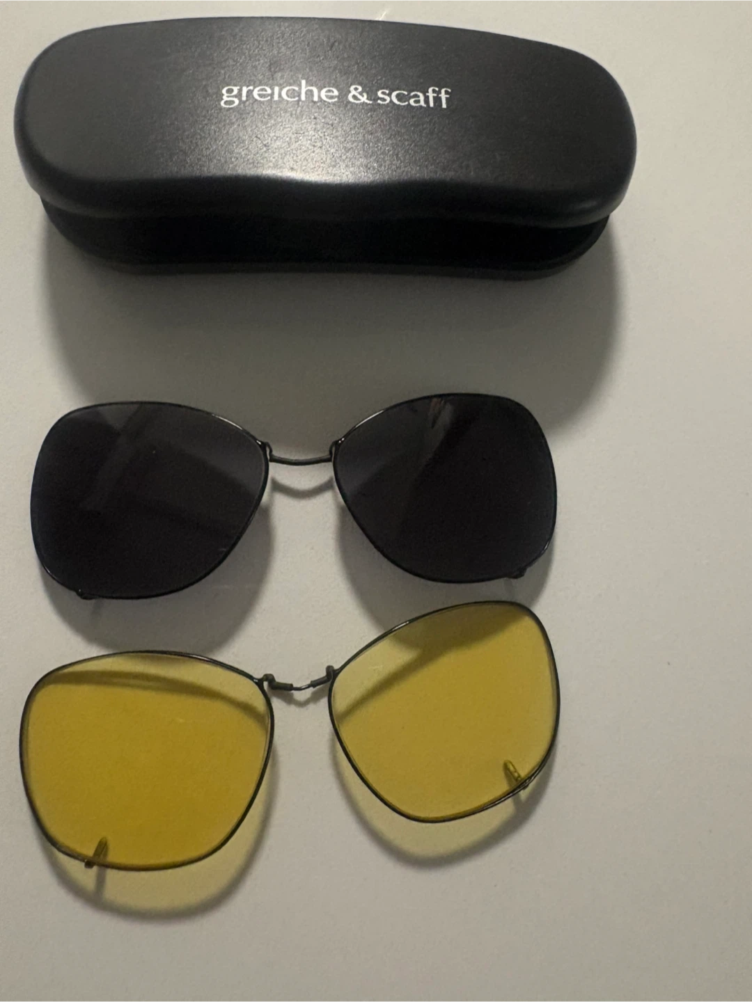 Clips de soleil et de nuit pour lunettes