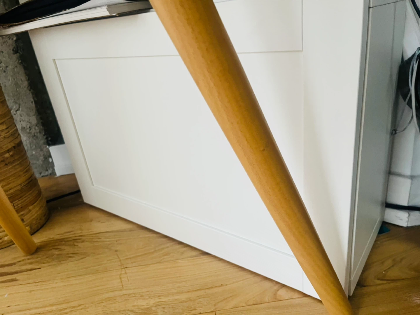 IKEA BESTA/HANVIKEN Door + cabinet, white, 60x38 cm - photo 3