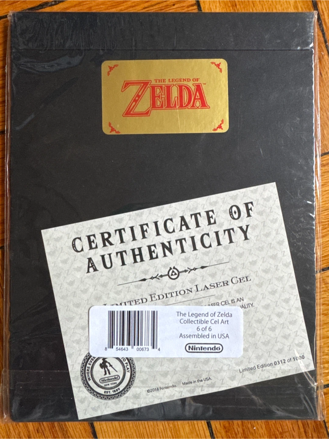 The Legend of Zelda Botw Limited Edition Laser Cel Art - photo 2