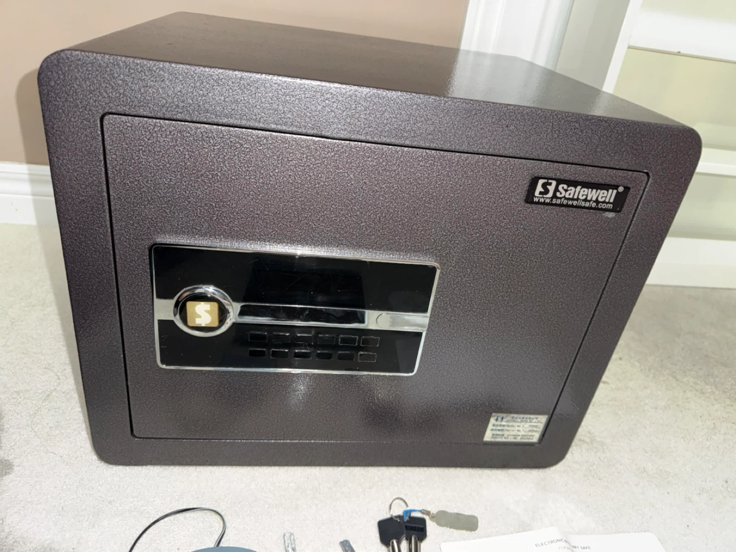 Safewell Electronic Safe - photo 2