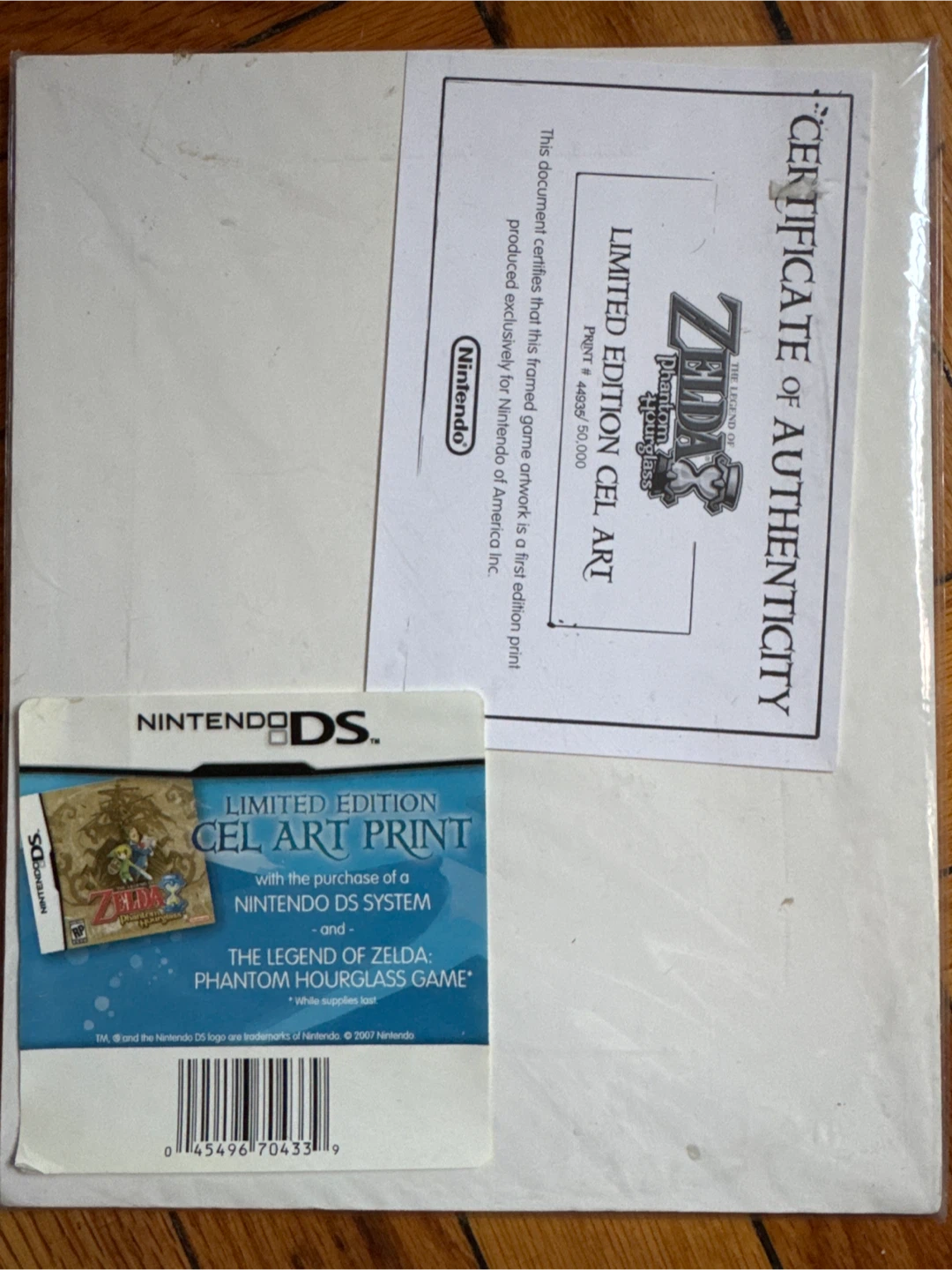 Limited Edition Legend of Zelda Phantom Hourglass Cel Art Print - photo 2