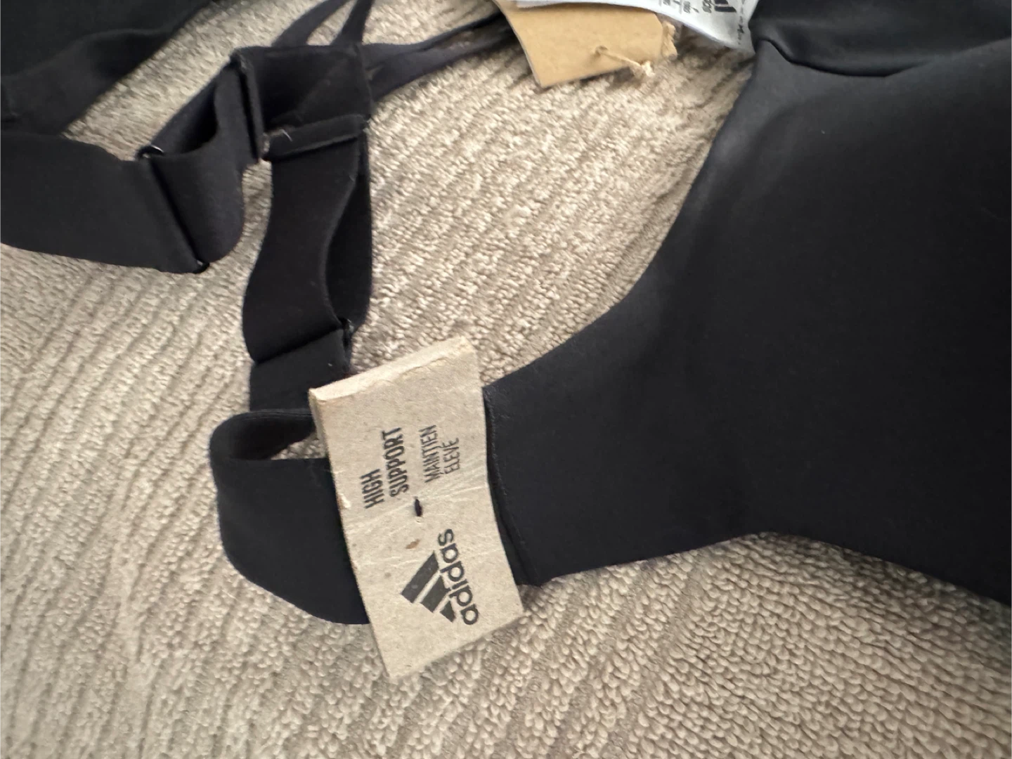 Adidas High Support Sports Bra Black 38D - photo 2