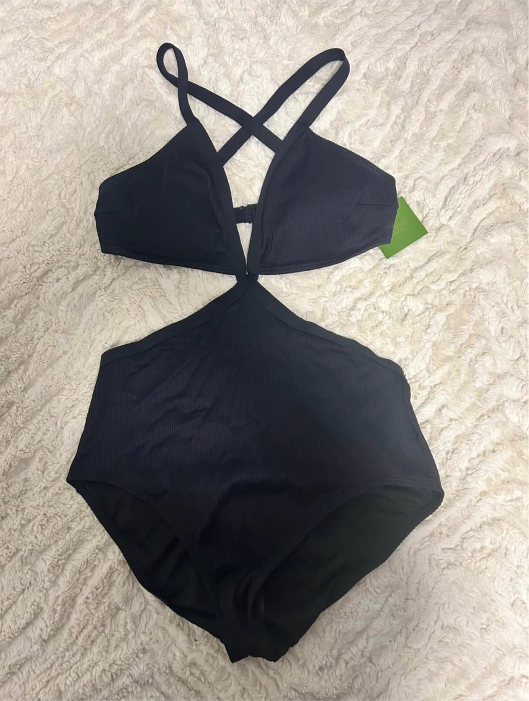 Kate Spade Black One-Piece Swimsuit XL