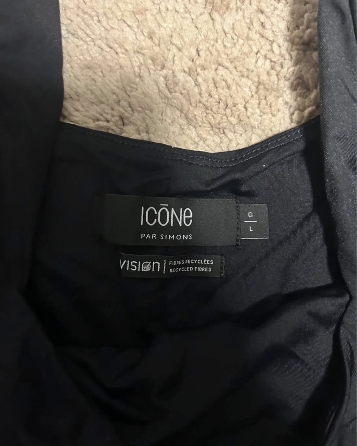 ICONE PAR SIMONS Square Neck Bodysuit - Black - photo 2