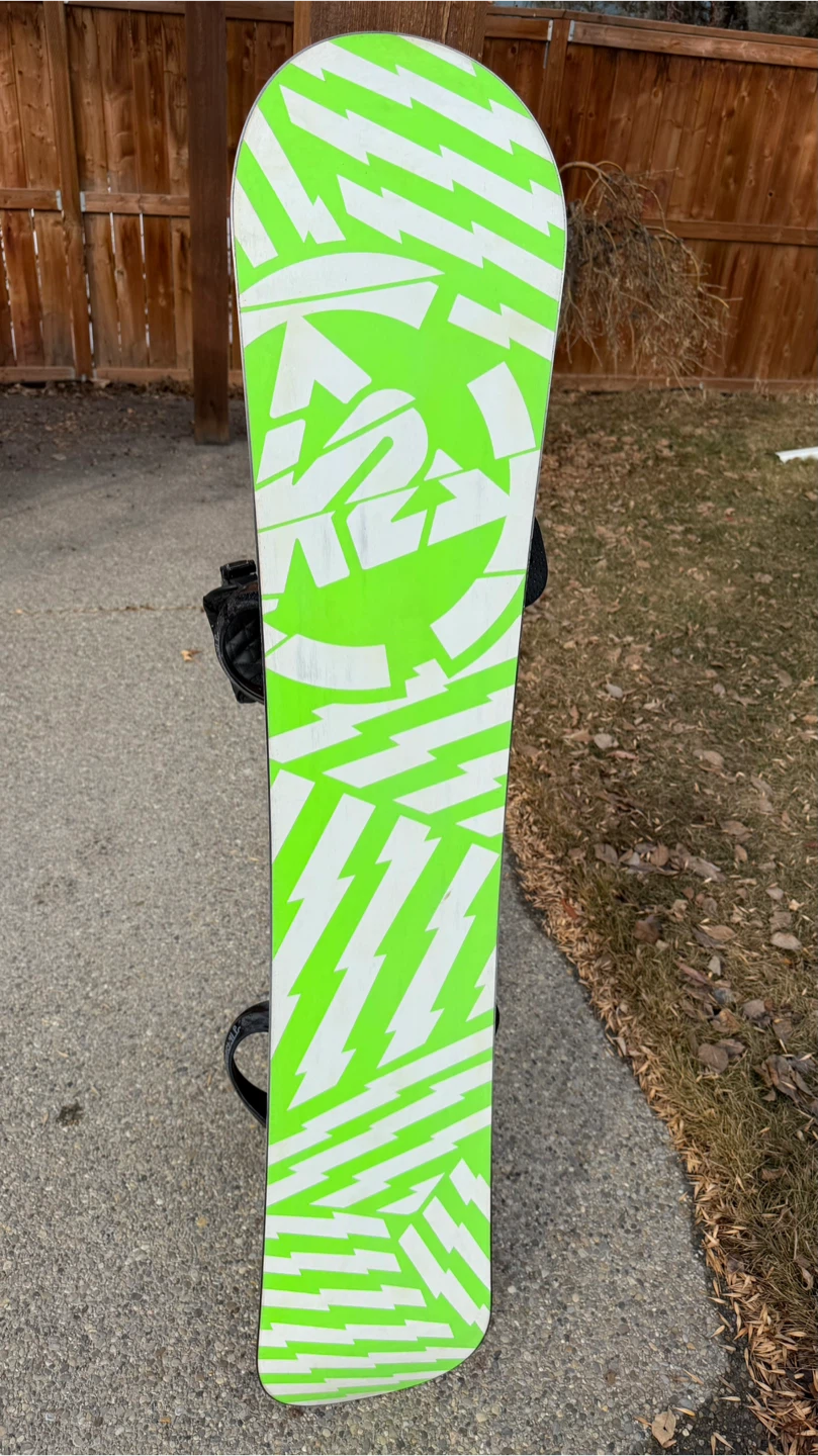 K2 Anagram Snowboard 155cm with Bindings - photo 3