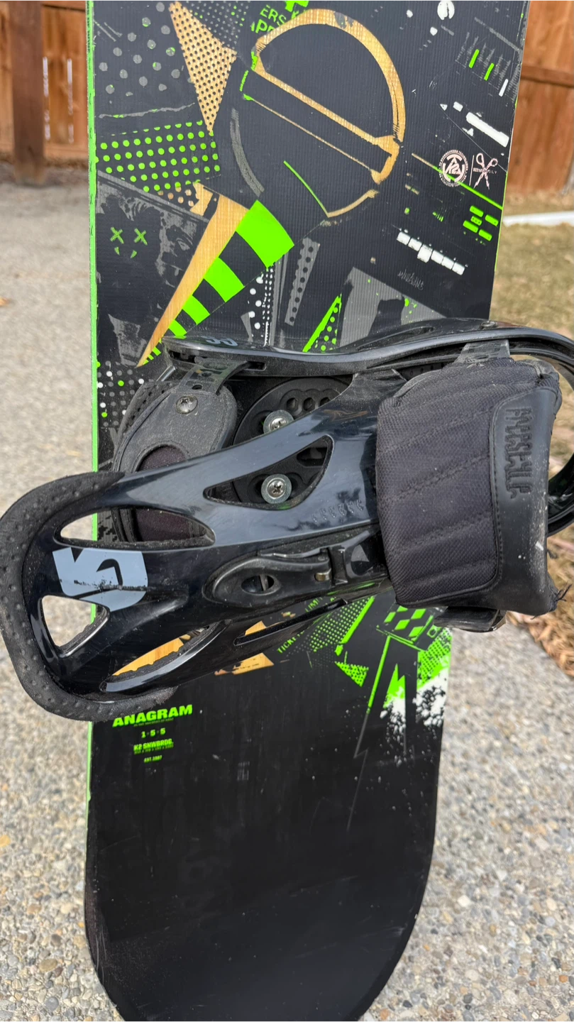 K2 Anagram Snowboard 155cm with Bindings - photo 2