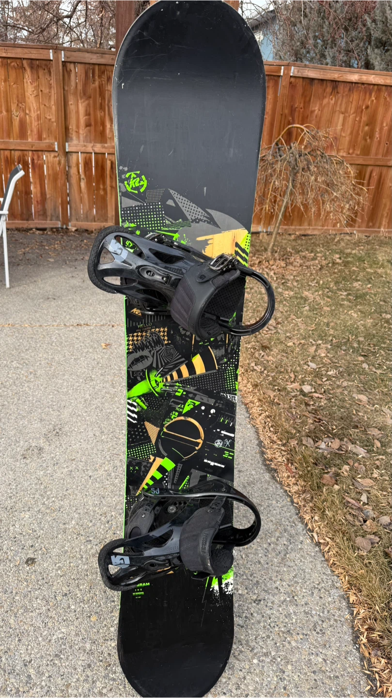 K2 Anagram Snowboard 155cm with Bindings