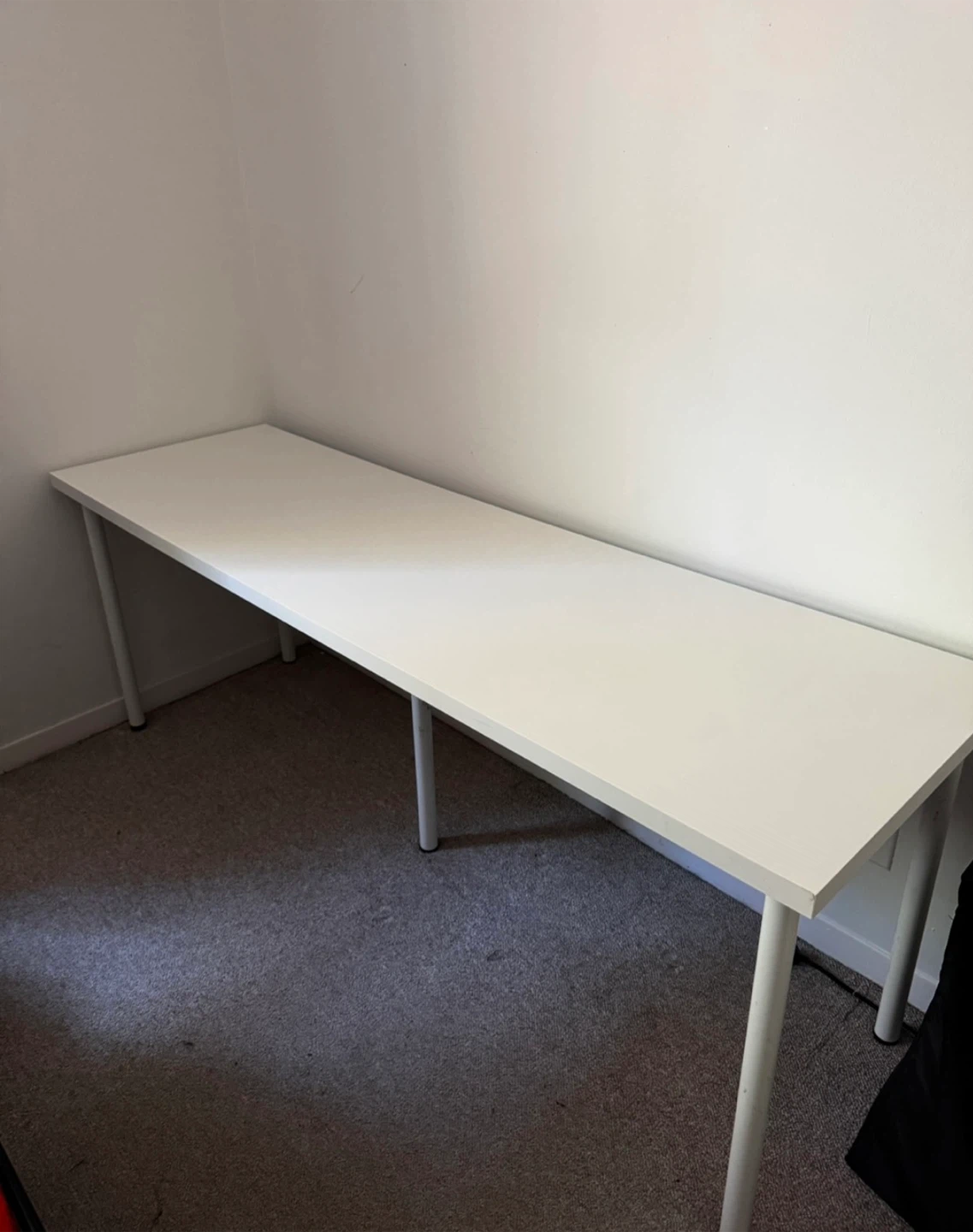 White Corner Desk - photo 2