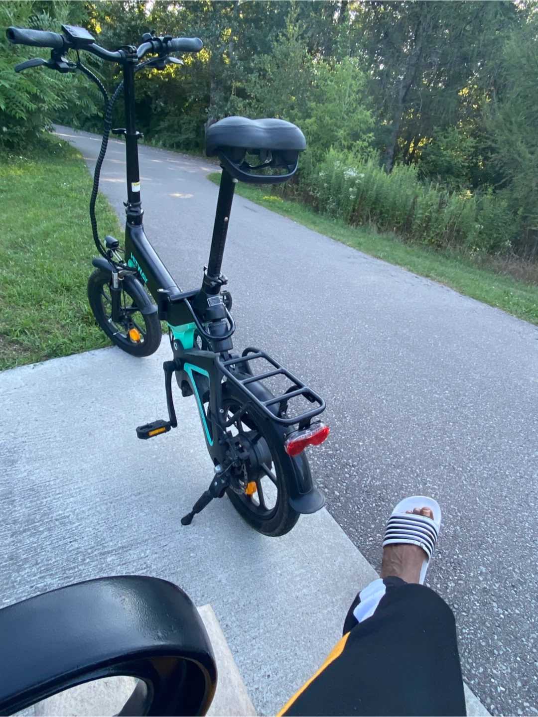 HITWAY Folding Electric Bicycle - photo 4