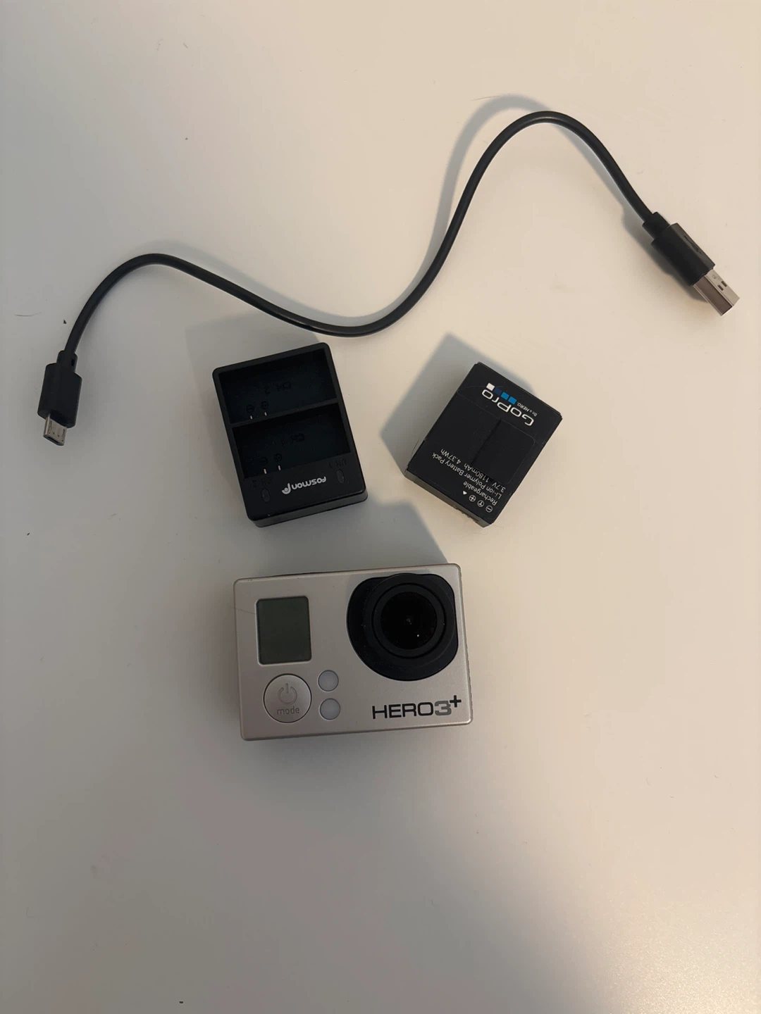 GoPro HERO3+ Action Camera with Battery and Charger