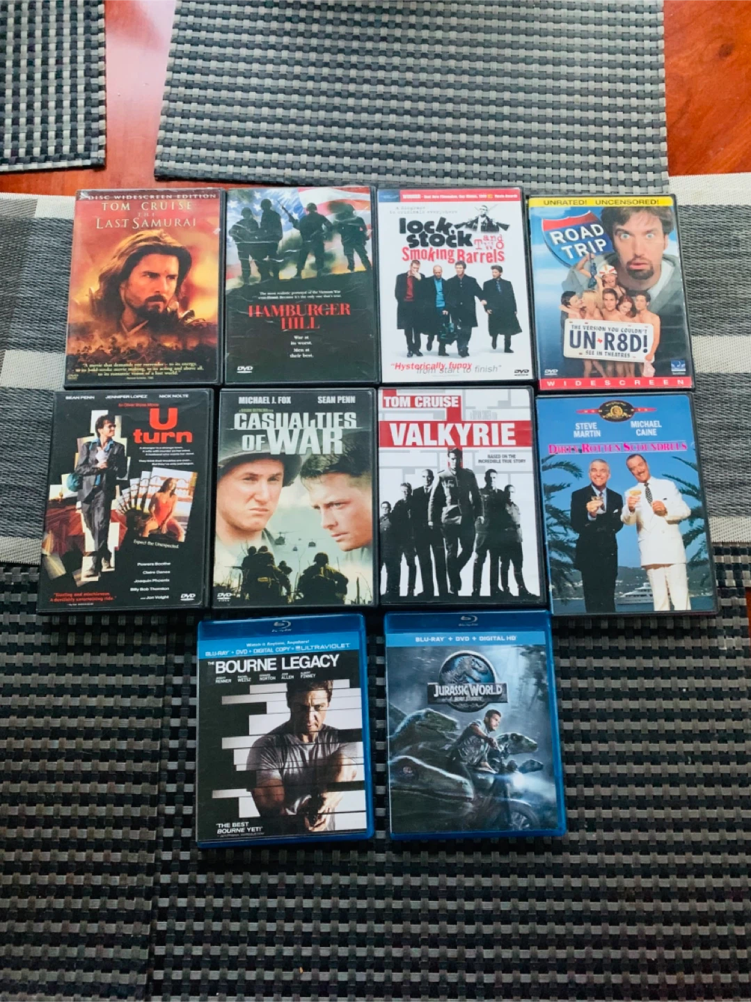 Lot of 10 DVD / Blu-Ray Movies for $20