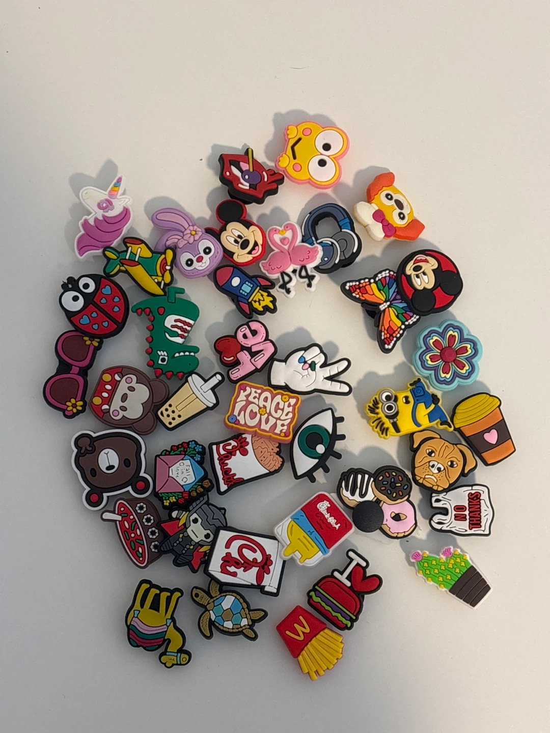 Assorted Shoe Charms - Various Designs