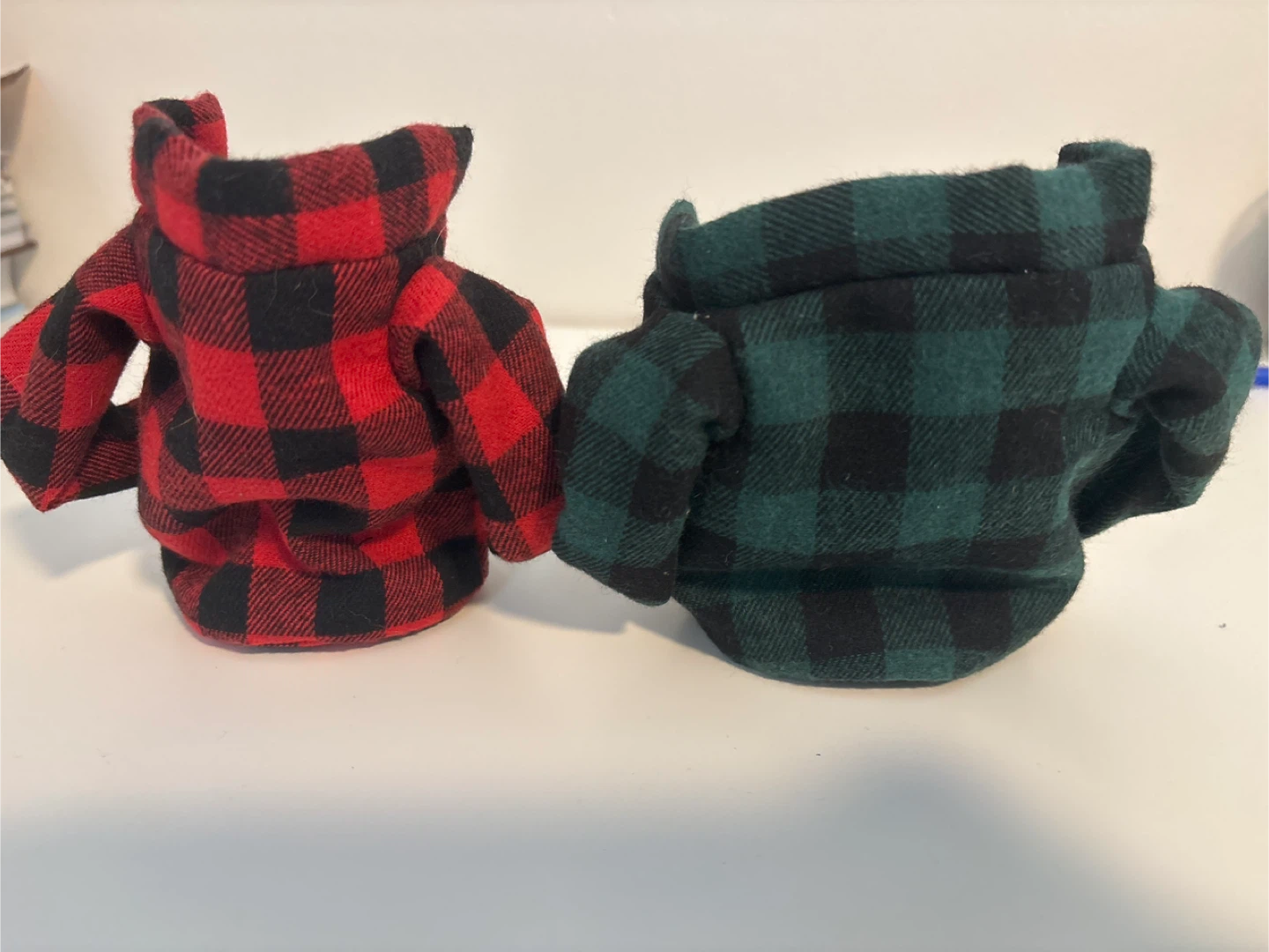 Set of 2 Plaid Flannel Can/Bottle Coolers - photo 4