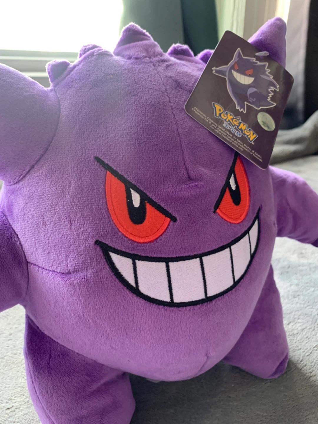 Pokemon Gengar Plush 11 Inches - photo 3