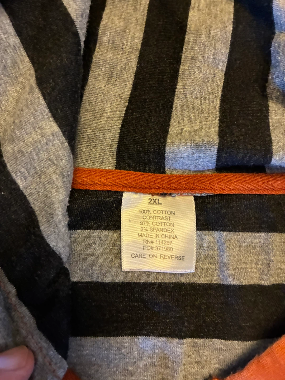 $4 Men's zipper hoodie XL baggy teen warm winter coat - photo 3