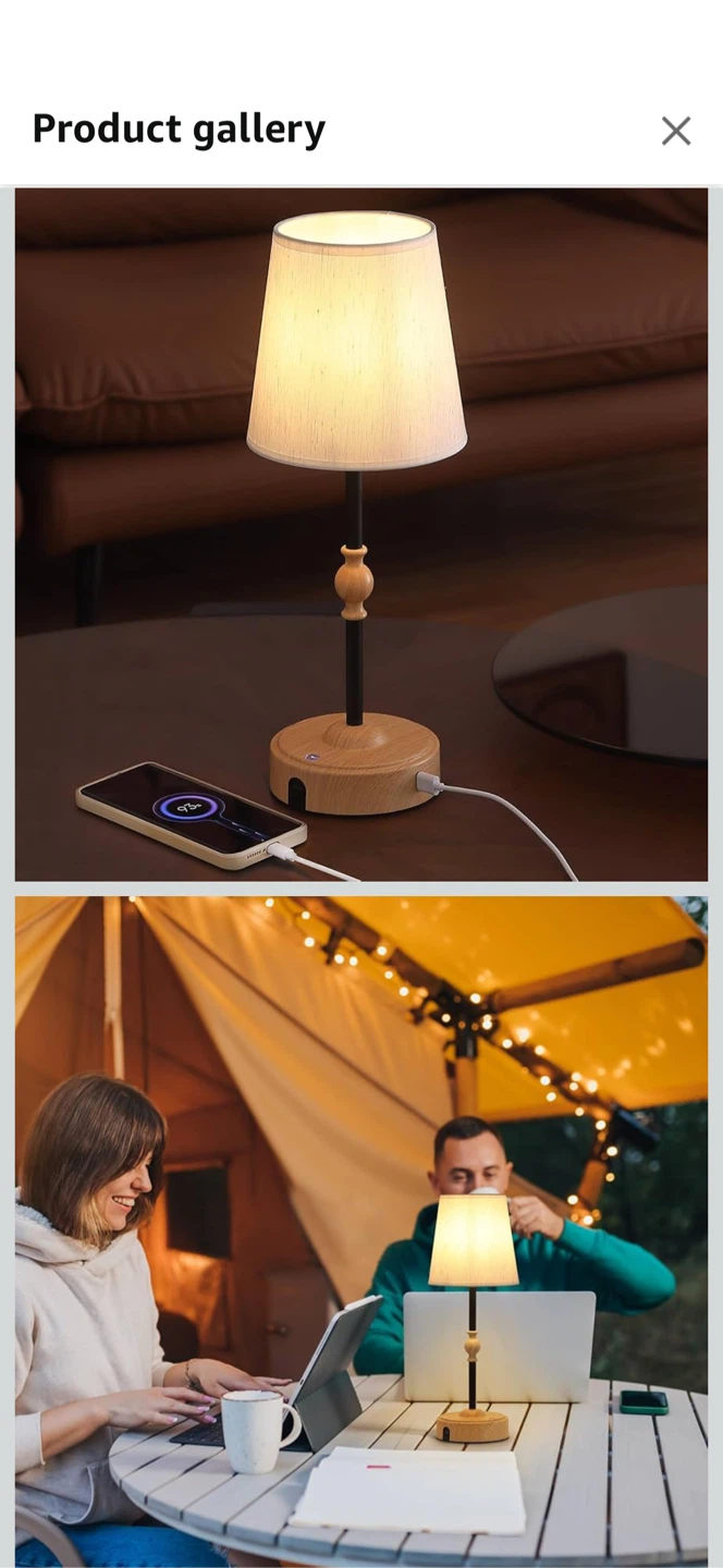 MEIXISUE Rechargeable Table Lamp - photo 4