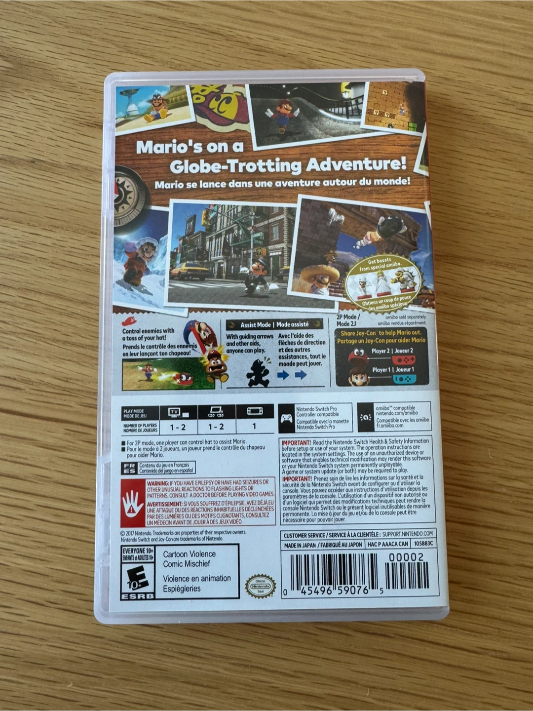 Nintendo Switch Super Mario Odyssey Game - photo 2
