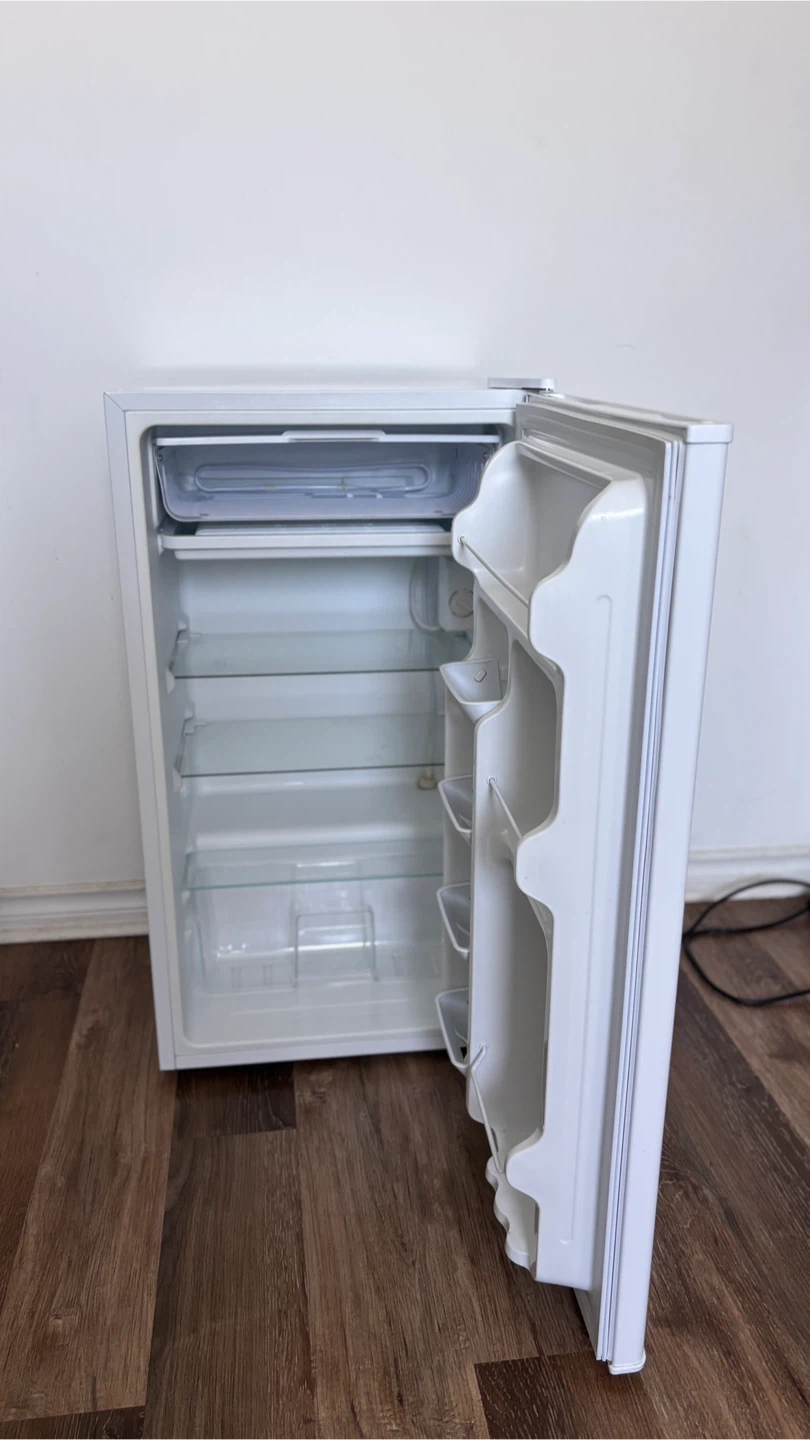 White Mini Fridge with freezer