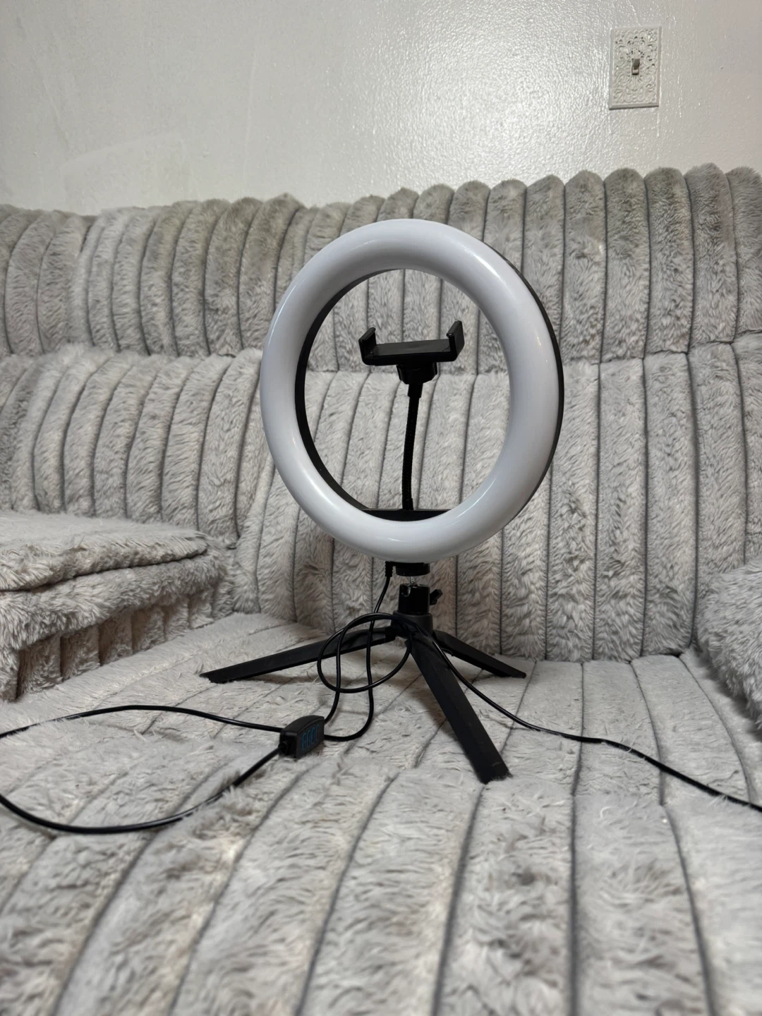 LED Ring Light with Tripod and Phone Holder