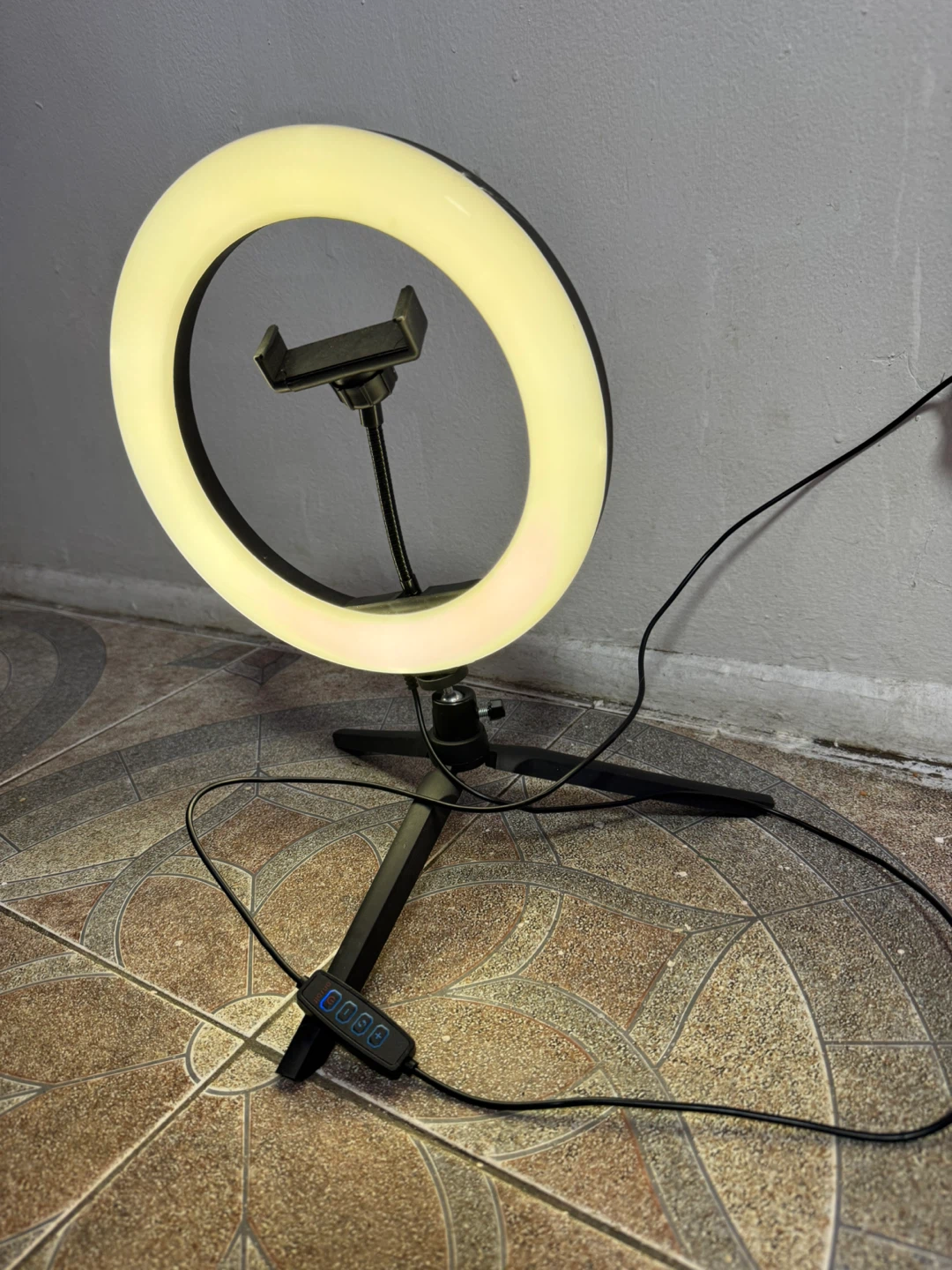 LED Ring Light with Tripod and Phone Holder - photo 3